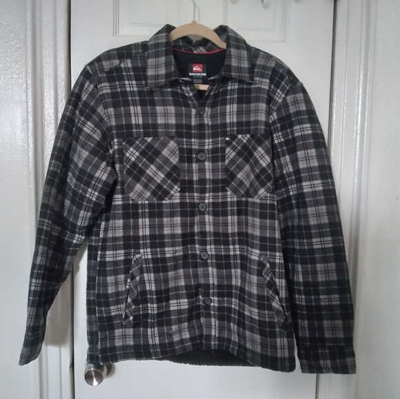 Quiksilver Other - Men's Sherpa Flannel Jacket